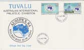 Tuvalu-1984 Ausipex Philatelic Exhibition FDC - Tuvalu