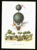 SUNA ITALIA Illustrator KARLOR - Balloon AEROSTATO DI LUIGI PIANA 1833 CASA MAMMA DOMENICA - MILANO TO Bulgaria 27455 - Montgolfières