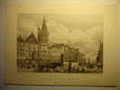 ALLEMAGNE COLOGNE LE VIEUX MARCHE - GRAVURE JOURNAL DES JEUNES PERSONNES - KOLN GERMANY Print By ROUARGUE DEUTSCHLAND - Altri & Non Classificati