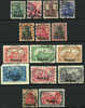 Danzig 1-15 Used Set From 1920 - Oblitérés