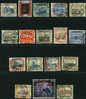 Saar #68-83 Used Set From 1921 - Gebruikt