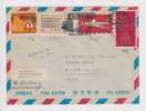 Germany To India Air Mail Cover 1971, Astronomy, Airplane, Music Notes, Automobiles, Car, Safety Signboard - Accidentes Y Seguridad Vial