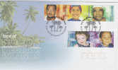 Cocos Islands  2000 Faces Of Cocos Islands  FDC - Christmas Island