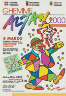 336-Carnevale Di FOIANO DEELA CHIANA-Carneval-Karneval-2000-Bollo Speciale Figurato - Carnaval