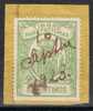 Sello Facturas 10 Cts Verde Gris , 1923. Epoca Monarquica - Revenue Stamps