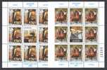 Jugoslawien – Yugoslavia 2003 Europa CEPT Mini Sheets Of 8 + Label MNH; Michel # 3114-15 - Blocchi & Foglietti