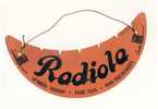 Casquette Publicitaire RADIOLA Radio Bel état. - Cappellini