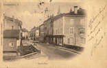 RAMBERVILLERS RUE DU PONT COMMERCES ANIMEE  CARTE PRECURSEUR 1904 - Rambervillers