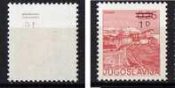 U0014 JUGOSLAVIA JUGOSLAVIJA   OVERPRINT ERROR  ROULLET - Sin Dentar, Pruebas De Impresión Y Variedades