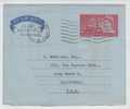 Great Britain Aerogramme Sent To USA London 2-10-1962 - Material Postal