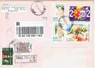 BG+ Bulgarien 1999 2002 Mi 4434-35A 4550 4579 Brief - Lettres & Documents