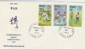 Fiji-1974 Commonwealth Games Fiji FDC Service - Fiji (1970-...)