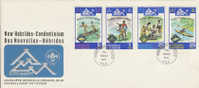 New Hebrides-1975 14th World Jamboree In Norway FDC - Otros & Sin Clasificación