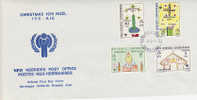 New Hebrides-1979 Christmas FDC - Autres & Non Classés