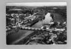 87  AIXE-sur-VIENNE  Vue Générale Aérienne / Le Pont Sur La Vienne  CPSM  Grd Format Dentellée Année 1959 - Aixe Sur Vienne