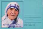 Mother Teresa, Nobel Prize Winner, Social Worker, Private Postcard, As Per The Scan - Mutter Teresa