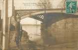 92 , NANTERRE , La Crue De La Seine , Janvier 1910 , Le Pont De Biais , *3744 - Nanterre