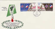 Nouvelle Hebrides -1969 3rd South Pacific Games FDC - Sonstige & Ohne Zuordnung