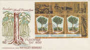 Nouvelle Hebrides -1969 Timber Industry FDC - Otros & Sin Clasificación