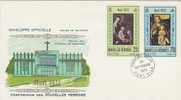 Nouvelle Hebrides -1972 Christmas FDC - Andere & Zonder Classificatie