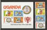 Ouganda: 210/ 213 + BF 15 ** - Uganda (1962-...)