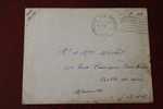 MILITARIA Lettre Franchise Militaire FM Guerre Algérie AFN Cachet Miltaire Poste Armée 1957 SP87405 CCAS Garage P/Marsei - Guerre D'Algérie