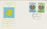 Nauru-1978 10th Anniversary Of Independence   FDC - Nauru