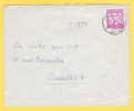 1067 Op Brief Met Stempel ARLON Met Naamstempel (Griffe) HALANZY - Linear Postmarks