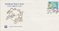 Nauru-1987 World Post Day   FDC - Nauru