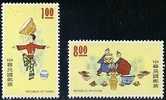 1974 Chinese Folklore Stamps - Acrobat Magic Sport - Teatro