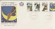 Nauru-1989 Legend Of Eigigu FDC - Nauru