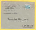 725 Op Brief Met Stempel NAMUR Met Naamstempel (Griffe) Leuze-Longchamps - Linear Postmarks