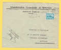 725 Op Brief " ADMINISTRATION COMMUNALE De ROGNEE"met Stempel CHARLEROI Met Naamstempel (Griffe) BOUSSU-LEZ-WALCOURT - Lineari