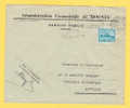 725 Op Brief " ADMINISTRATION COMMUNALE De ROGNEE"met Stempel CHARLEROI Met Naamstempel (Griffe) BOUSSU-LEZ-WALCOURT - Linear Postmarks