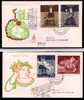 SAN MARINO 1967 LORENZETTI On Venetia   FDC With Rome Arrival Cancellation - Religious