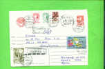 RUSSIA  -  Registered Postal Stationary Cover To Estonia - Entiers Postaux