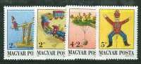 HUNGARY 1988 MICHEL NO 3978-3981  MNH - Unused Stamps