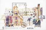 1995 Macau/Macao Stamp S/s -Senado Square Tricycle Architecture Relic Ox Cattle Umbrella Cycling - Neufs