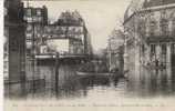 CPA - INONDATIONS De PARIS (Janvier 1910) - Boulevard Diderot, Angle De La Rue De Bercy - Inondations