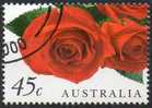 Australia 1999 45c Romance Roses CTO - Rosen