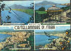 B852 Castellammare Di Stabia, Multipla: Funivia - Corso Garibaldi, Castello, Panorama Da Quisisana / Viaggiata - Castellammare Di Stabia