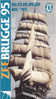ZB 95 Zeebrugge 1995 Visite Des Grands Voiliers Cutty SarkTall Ship´ Races Feuillet D´Information - Boten