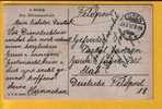 Kaart Met Stempel EUPEN (duits Type) Op 24/3/17 (Oostkanton - Canton De L´est) - Other & Unclassified