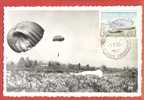 BELGIQUE  CARTE MAXIMUM PARACHUTE 1960 - 1905-1934