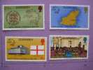 GUERNESEY ROYAUME UNI. UPU 4 Timbres. NEUF. 1974 GUERNSEY UK. UPU. 4 Stamps. MNH - U.P.U.