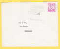 1067 Op Brief Met Stempel CHARLEROI Met Naamstempel (Griffe) LA CRUYERE - Linear Postmarks
