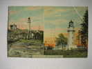Light House        Cape Elizabeth Maine The Two Lights   1912 Cancel Upper Right Crease - Sonstige & Ohne Zuordnung