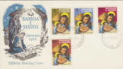 Samoa-1968 Christmas FDC - Samoa (Staat)