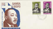 Samoa-1968 Martin Luther King FDC - Samoa (Staat)