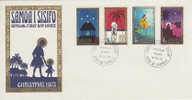 Delcampe - Samoa-1973 Christmas   FDC - Samoa (Staat)